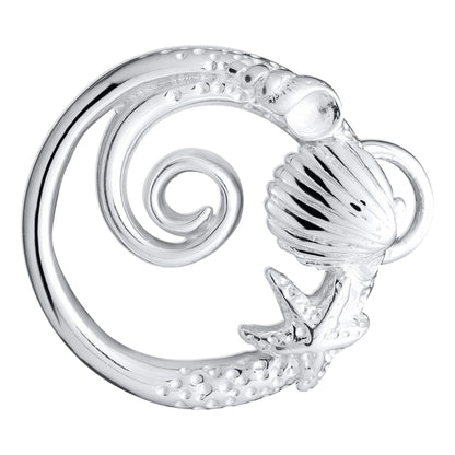 SS Sealife Circle Clasp SB5973