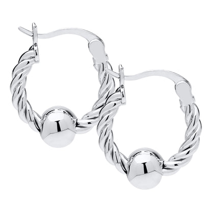 SS 15mm Twist Hoop SE5418