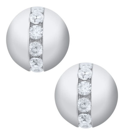 SS 8mm CZ Stud SE5463