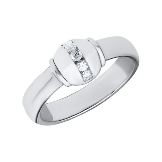 SS CZ Bead Ring SF5462-5