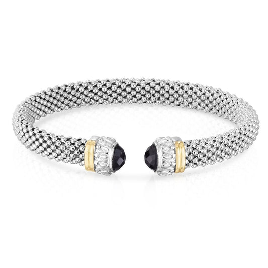 SS/18kY Onyx Prosecco Bangle SILBG3399