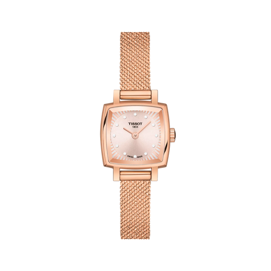 Lovely Square Quartz T058.109.33.456.00